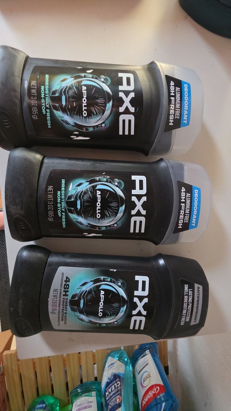 3 apollo axe deodorant